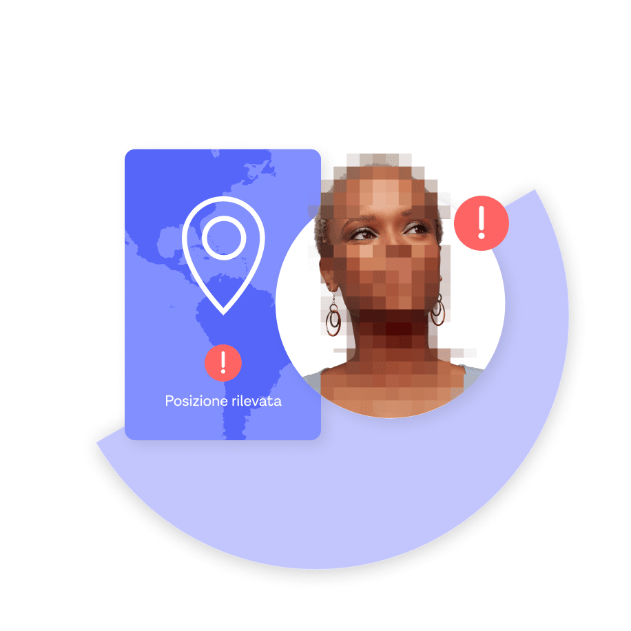 Un'utente fraudolenta viene identificata utilizzando l'analisi della posizione.